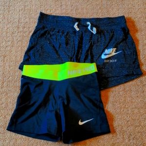 Nike shorts selling 2 for 1.